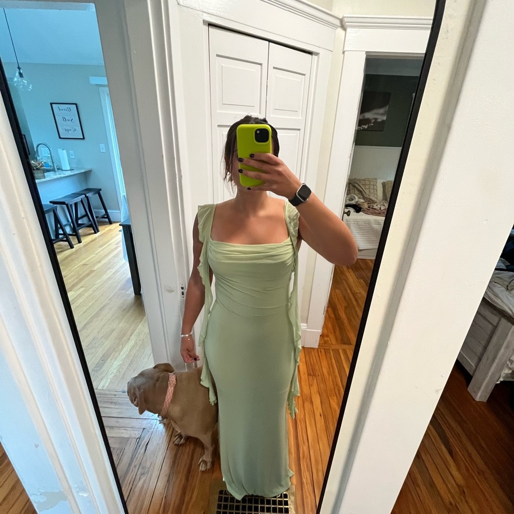 Light Green, Cider Dress Medium